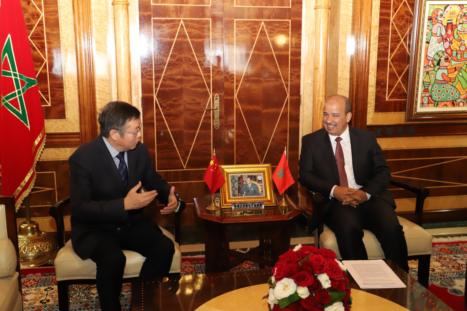 Upper House Speaker, China’s Ambassador to Boost Cooperation