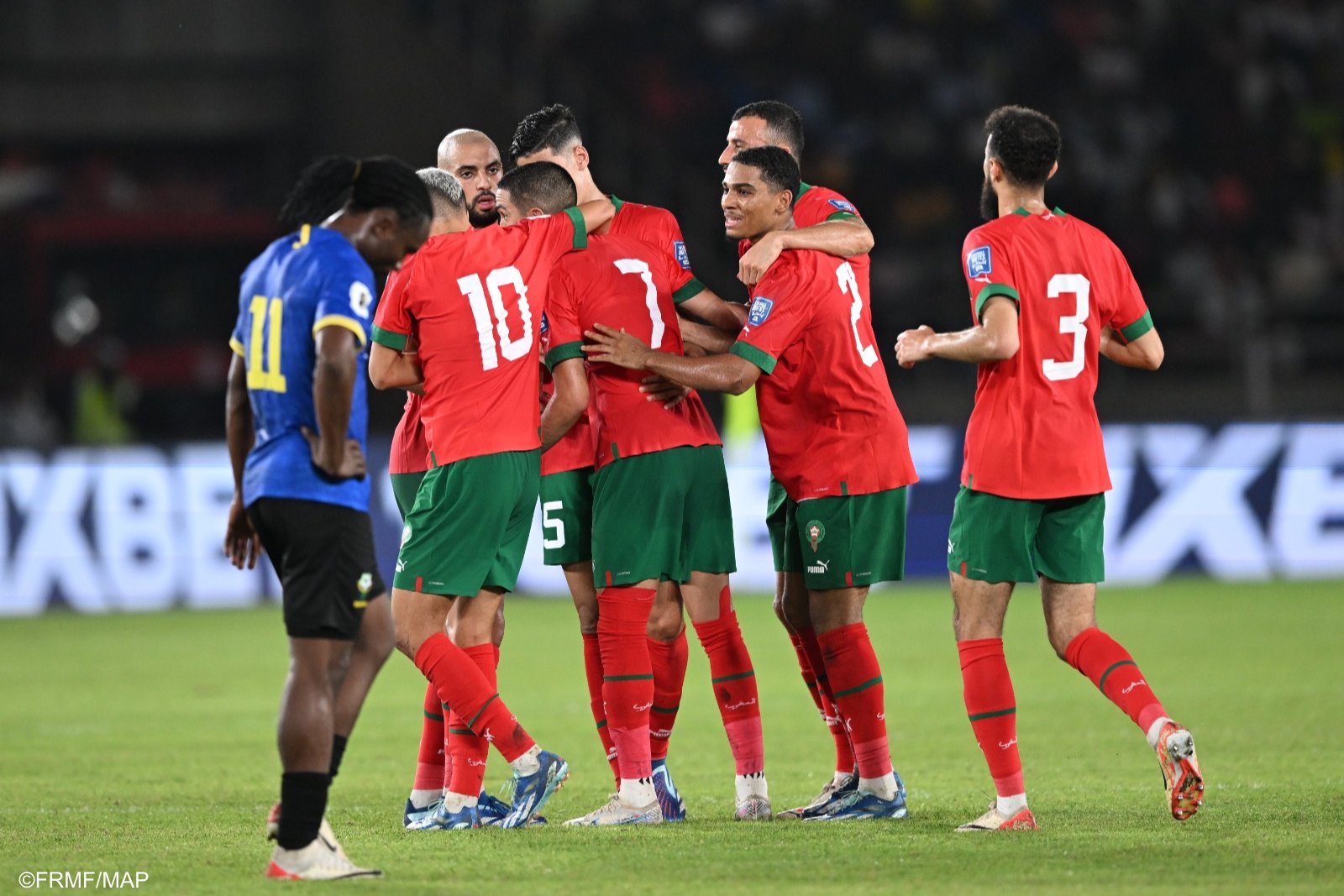 2026 World Cup Qualifiers Morocco’s National Team Wins Over Tanzanian